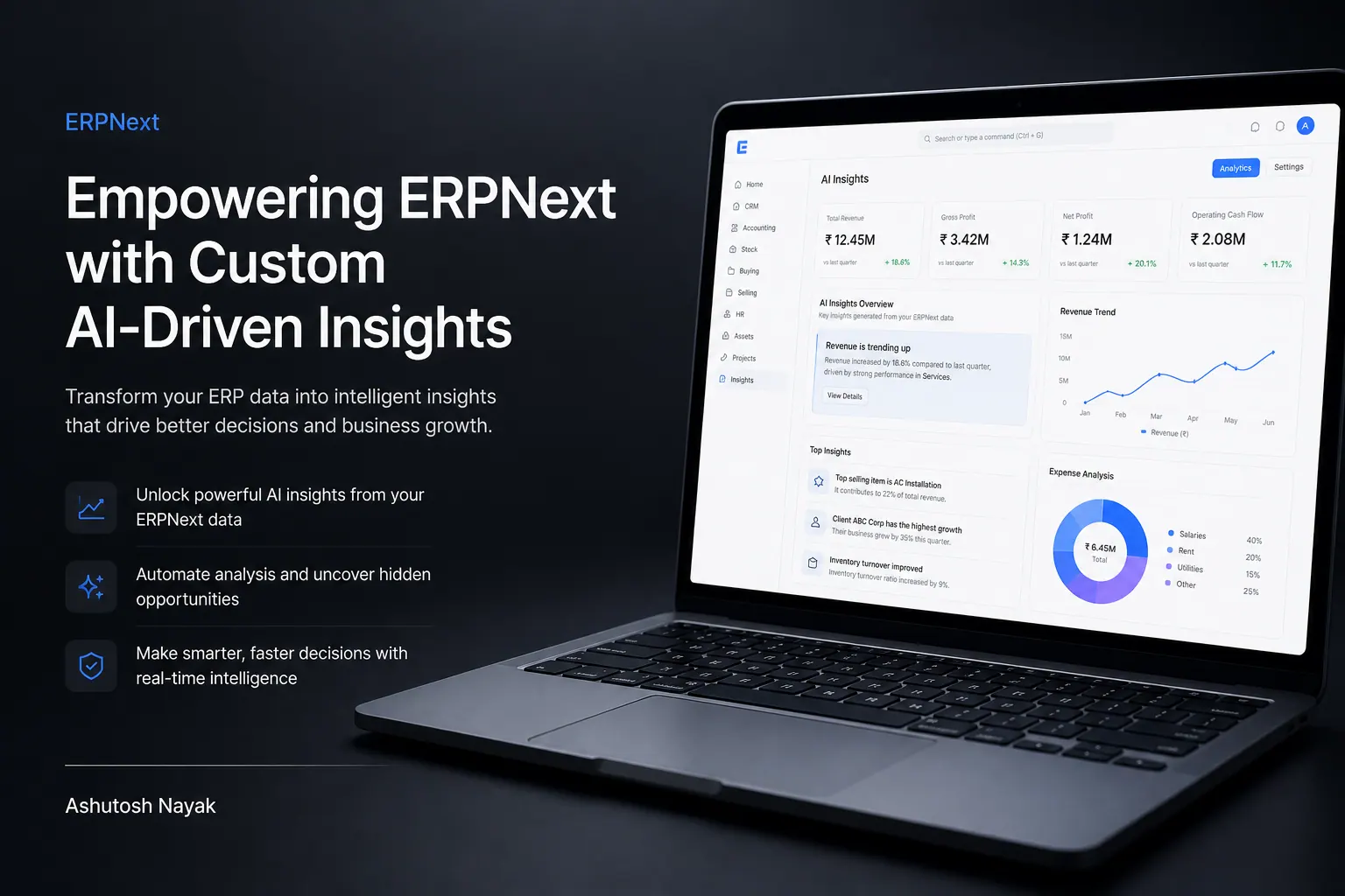 Empowering ERPNext with Custom AI-Driven Insights