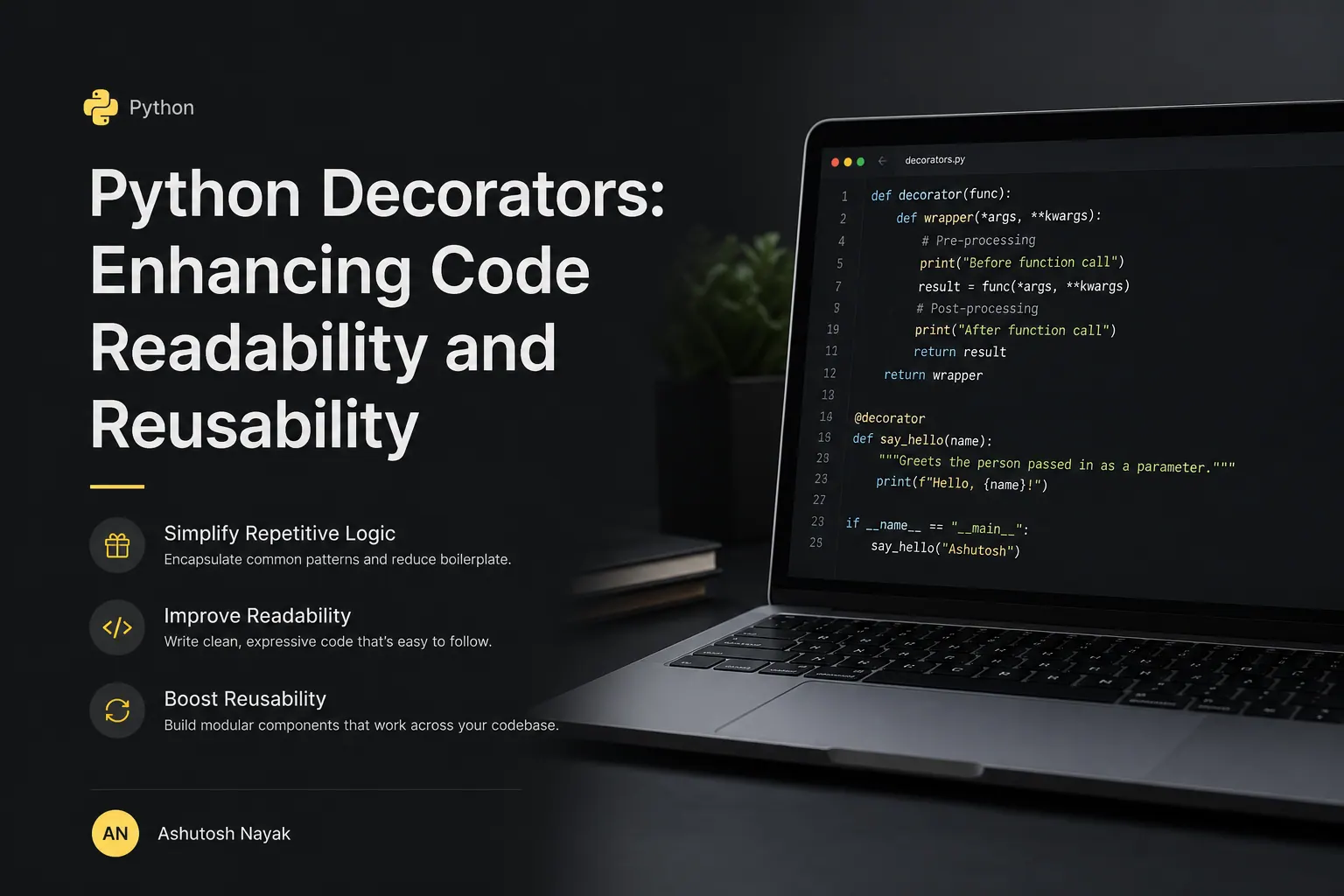 Python Decorators: Enhancing Code Readability and Reusability