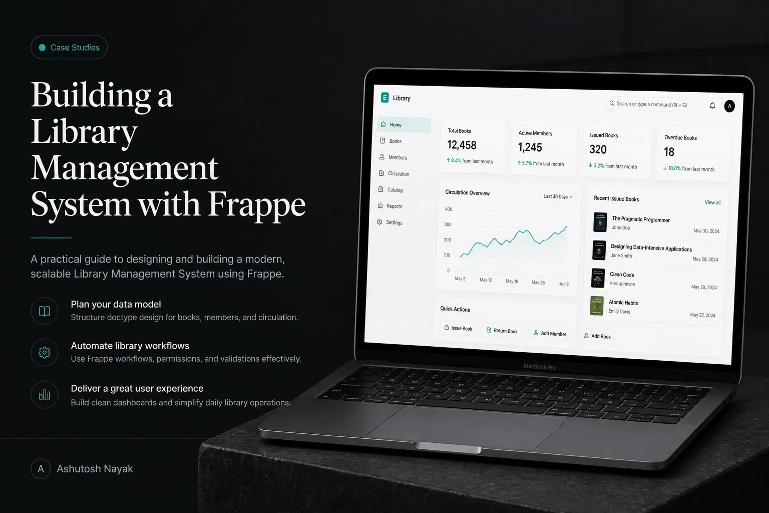 Case Study: Building a Library Management System with Frappe
